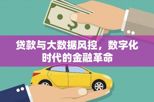 灵石贷款与大数据风控，数字化时代的金融革命
