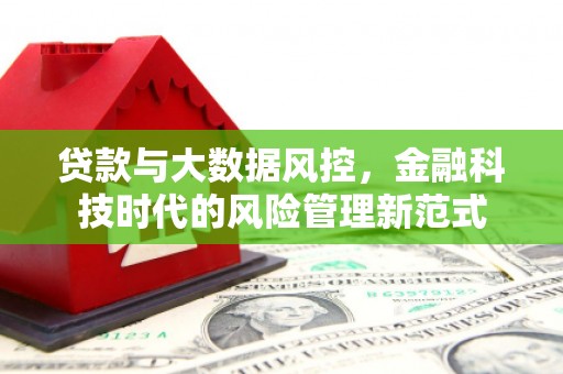 灵石贷款与大数据风控，金融科技时代的风险管理新范式