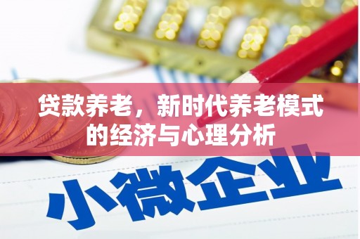 灵石贷款养老，新时代养老模式的经济与心理分析