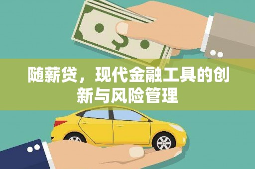 灵石随薪贷，现代金融工具的创新与风险管理