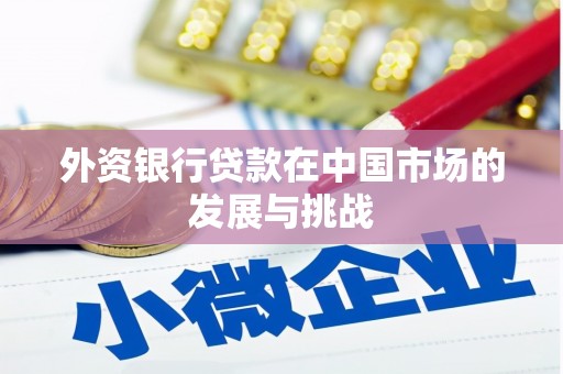 灵石外资银行贷款在中国市场的发展与挑战