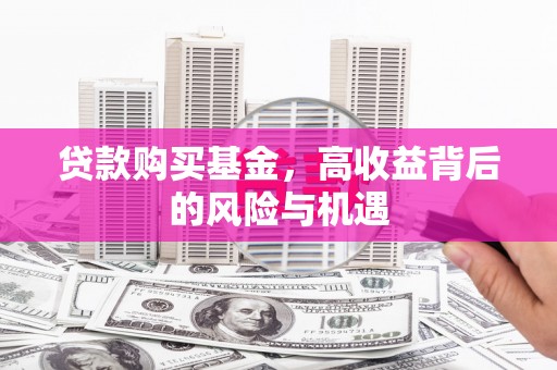 灵石贷款购买基金，高收益背后的风险与机遇