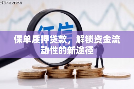 灵石保单质押贷款，解锁资金流动性的新途径