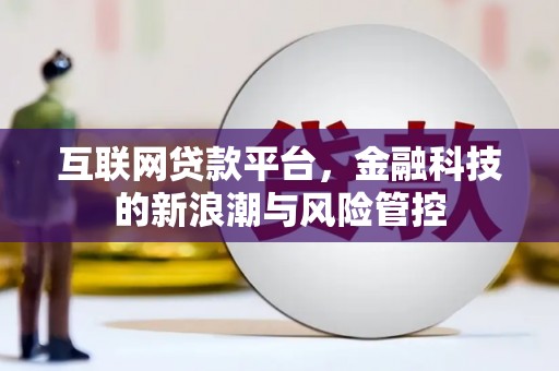 灵石互联网贷款平台，金融科技的新浪潮与风险管控