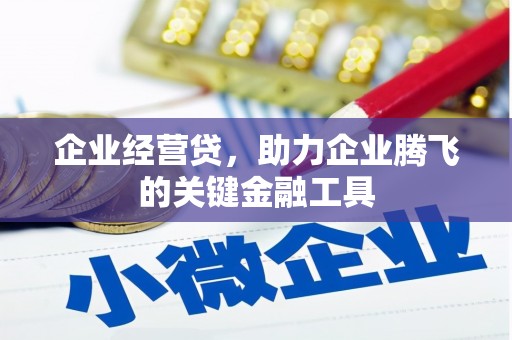 灵石企业经营贷，助力企业腾飞的关键金融工具