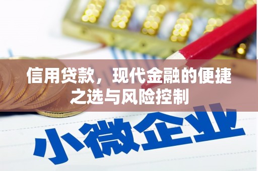 灵石信用贷款，现代金融的便捷之选与风险控制
