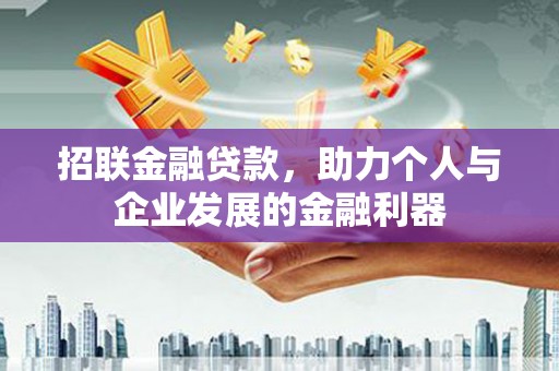 灵石招联金融贷款，助力个人与企业发展的金融利器