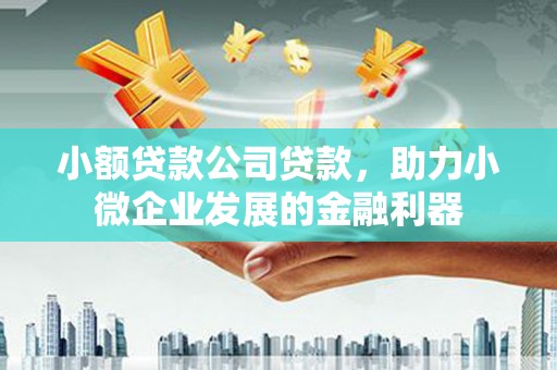 灵石小额贷款公司贷款，助力小微企业发展的金融利器