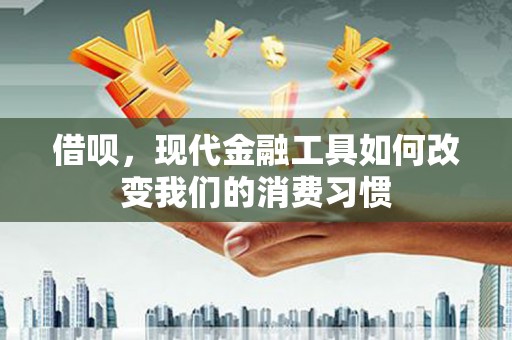 灵石借呗，现代金融工具如何改变我们的消费习惯