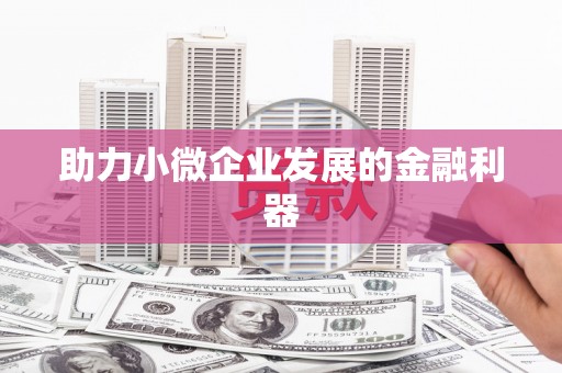 灵石助力小微企业发展的金融利器