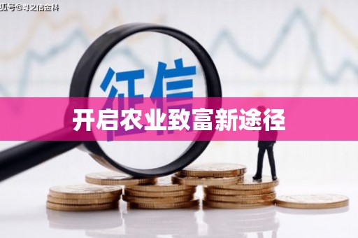 灵石开启农业致富新途径