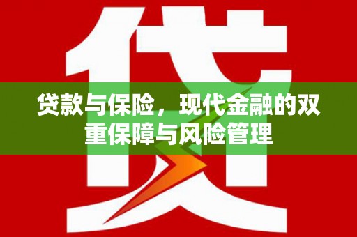 灵石贷款与保险，现代金融的双重保障与风险管理