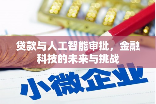 灵石贷款与人工智能审批，金融科技的未来与挑战