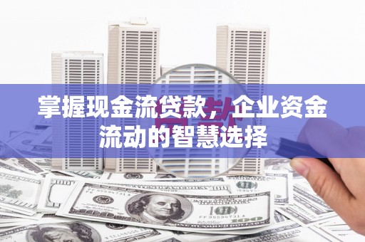 灵石掌握现金流贷款，企业资金流动的智慧选择