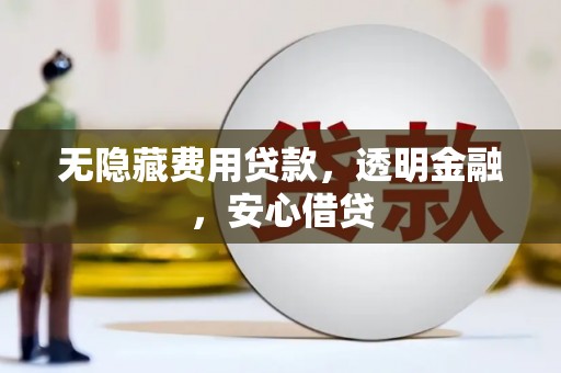 灵石无隐藏费用贷款，透明金融，安心借贷