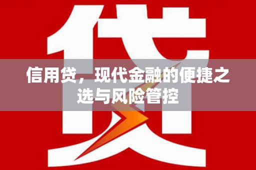 灵石信用贷，现代金融的便捷之选与风险管控