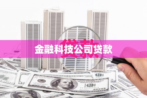 灵石金融科技公司贷款