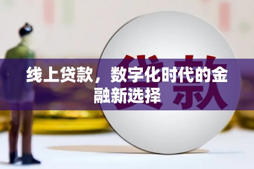 灵石线上贷款，数字化时代的金融新选择