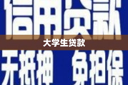 灵石大学生贷款