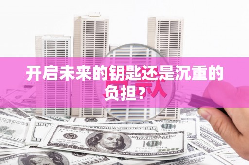 灵石开启未来的钥匙还是沉重的负担？
