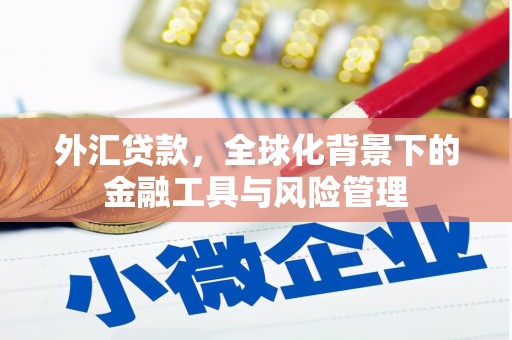 灵石外汇贷款，全球化背景下的金融工具与风险管理